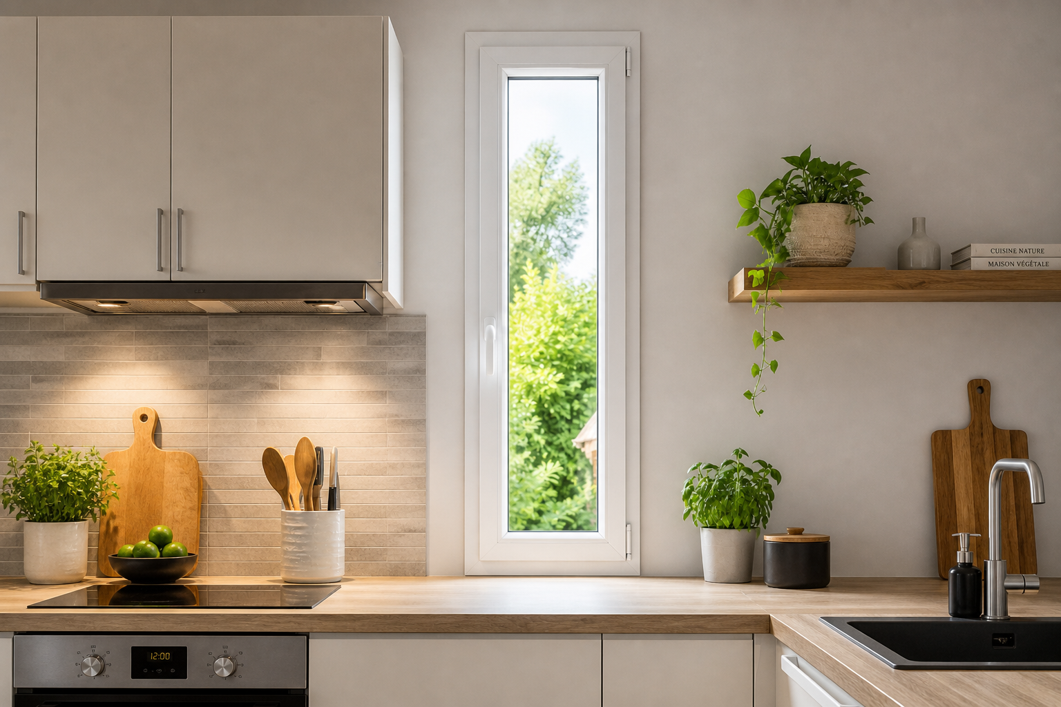 fenêtre sur mesure cuisine Fentrio Saint-Gratien